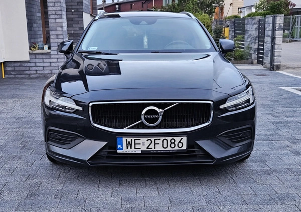 Volvo V60 cena 83900 przebieg: 212000, rok produkcji 2020 z Poddębice małe 277